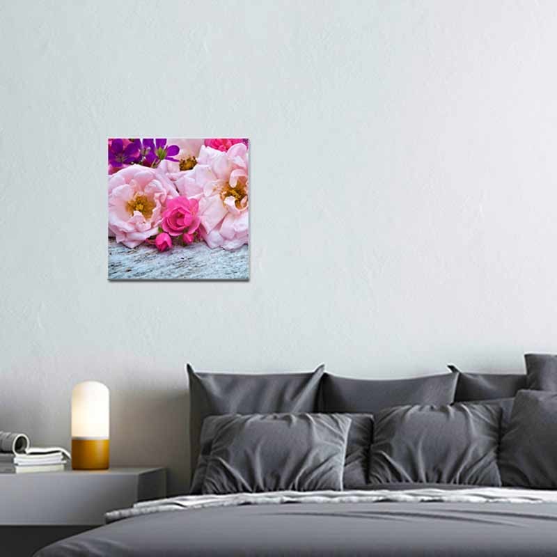 Fiori rosa, Tela Canvas